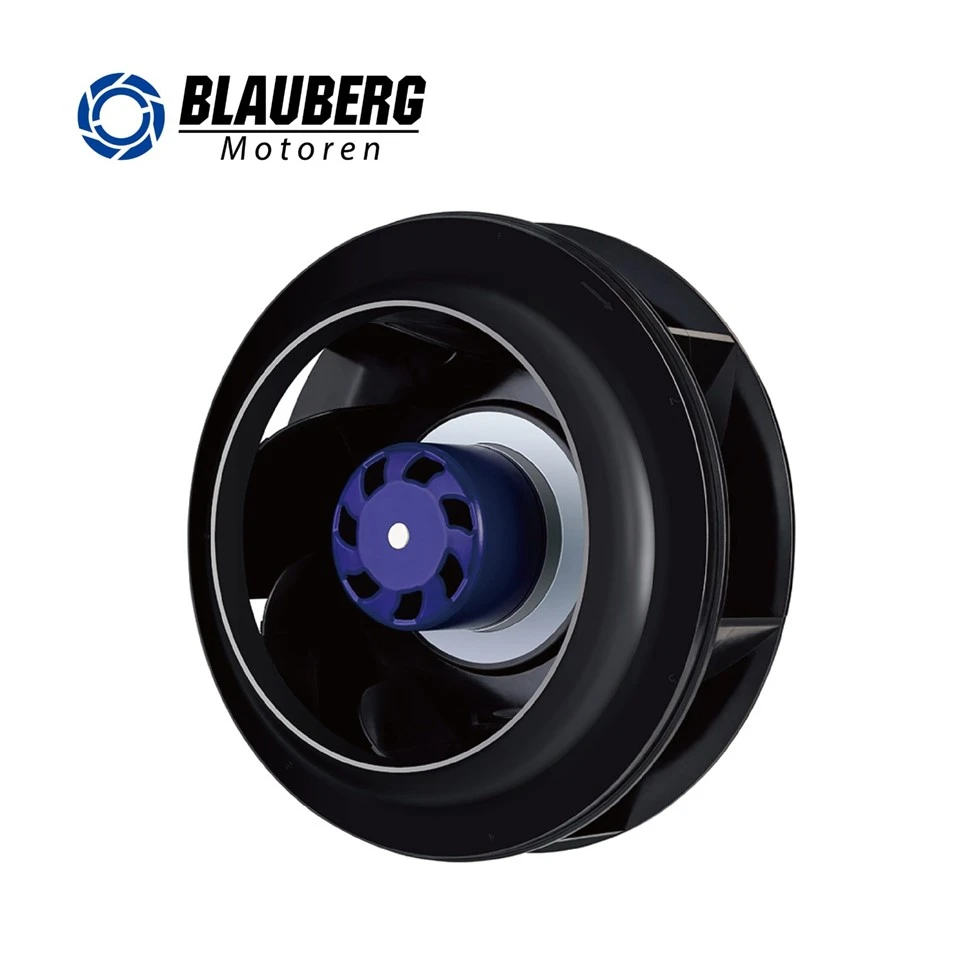 280mm EC Backward Curved Centrifugal Fan factory