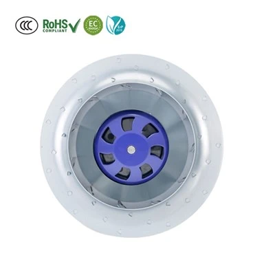 FFU کے لیے 280mm EC موٹر فین ایکسٹریکشن فین وینٹیلیشن